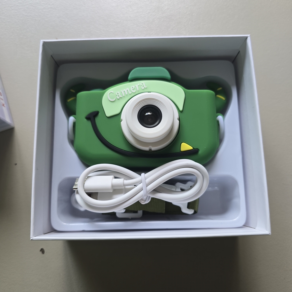Kids Green Frog Digital Camera
